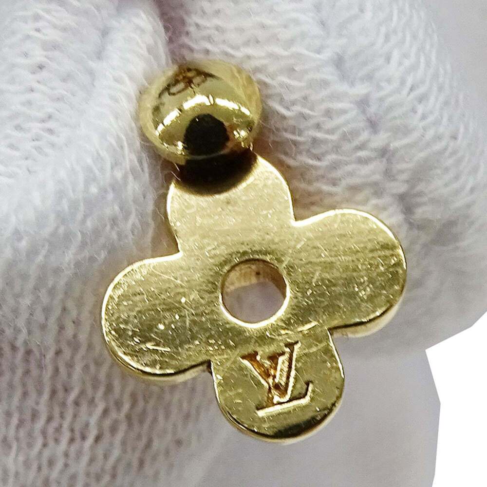 LOUIS VUITTON Gold Earrings - Picture 8 of 11